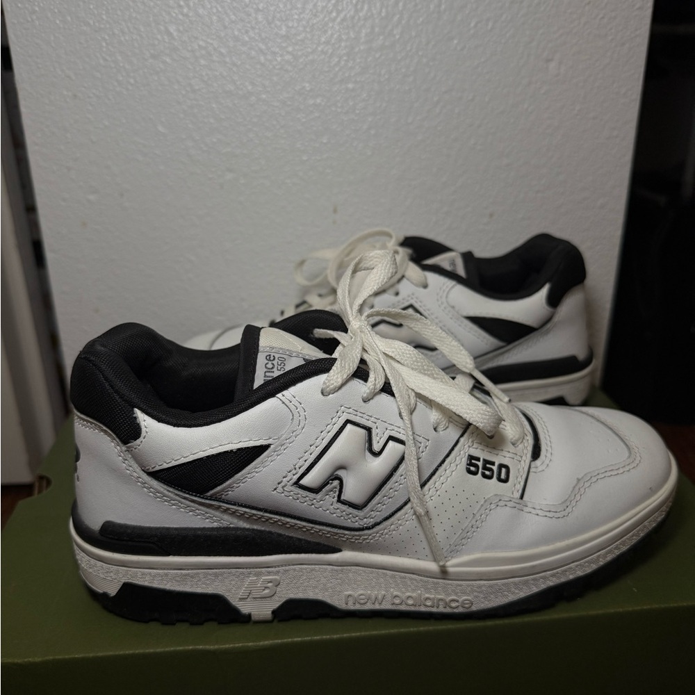 New Balance Black and White Sneakers